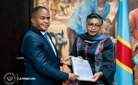 Primature RDC / dépôt des prévisions budgétaires par le Conseil supérieur de la magistrature auprès de la Première ministre