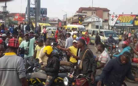 Kinshasa: Les affrontements entre les motards et les Forces de l'ordre au Grand Marché