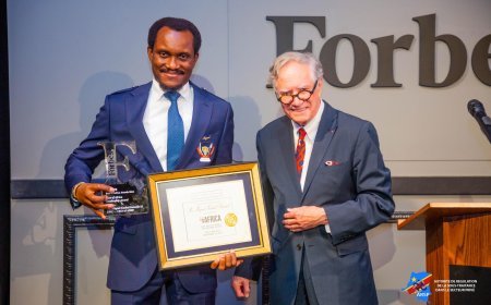 États-Unis : La vision managériale de Miguel Kashal Katemb lui a valu un prix exceptionnel du Magazine Forbes