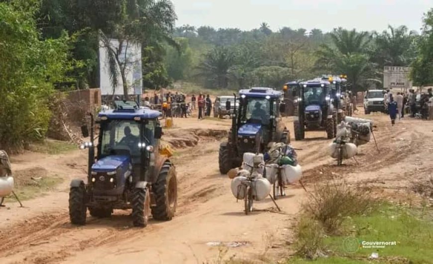 Kasaï-Oriental équipé pour booster sa production agricole