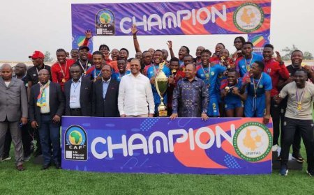 Football : La RDC  sacrée à la Zone UNIFFAC pour la CAN U20