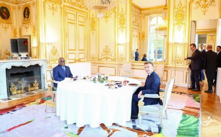 19 ème Sommet de la Francophonie à Paris :  Félix TSHISEKEDI et Emmanuel MACRON  échangent sur la situation sécuritaire