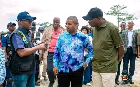 Kasaï central: Le Vice-premier ministre et ministre de l'économie nationale, Daniel Mukoko Samba palpe du doigt les réalités à la base de la décroissance de son secteur en province