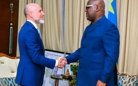 KINSHASA :Un échange d'adieux diplomatiques entre le Président Félix Tshisekedi et Alberto Petrangeli
