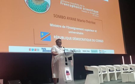4e édition de la semaine mondiale de la Francophonie scientifique à Toulouse : Marie-Thérèse Sombo porte la voix de la RDC