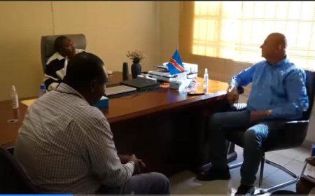 Haut-Katanga: La création d'une deuxième ville au coeur d'un entretien entre le groupe River City basé en Europe  et le professeur Bruno Tshibangu DG ai  de l'ANAPI