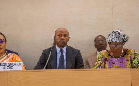 À Genève, Patrick Muyaya réaffirme les engagements de la RDC à promouvoir et protéger les droits de l'homme