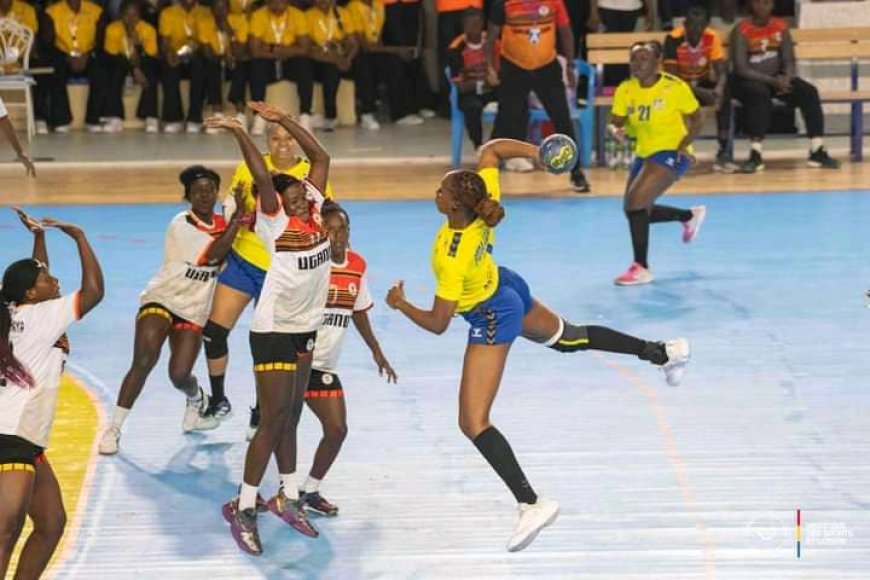 CANHandball2024 : d'une prestation éblouissante, la RDC écrase l'Ouganda par 38 à 11