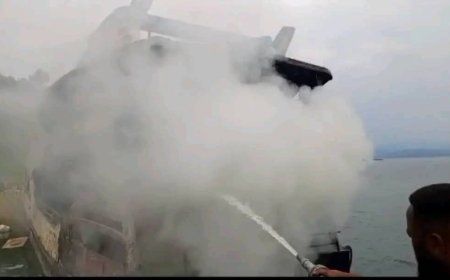 Incendie maîtrisé à bord du bateau Safina sur le lac Kivu : les passagers évacués en toute sécurité