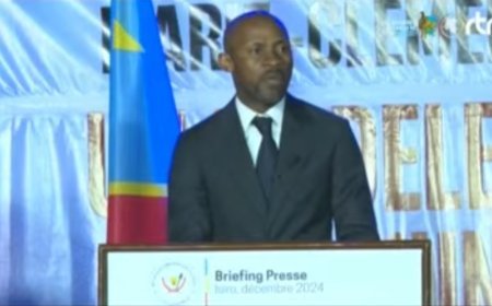 «Le Président de la République se rendra, partout où le congolais a besoin de la réponse de l’État», leçon de Patrick Muyaya aux «nionsologues» sur l’inauguration de centre du santé de Mutowa dans le Tanganyika