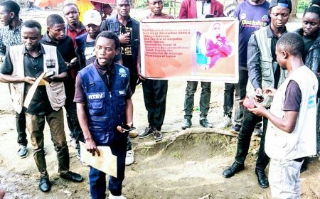 Beni : Quatrième triste mémorial de Pius Manzikala, les journalistes du secteur Ruwenzori dans la rue