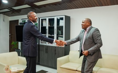 Définition d'un cadre organique pour l'administration du ministère de la Communication : Patrick Muyaya échange avec Cléophas If MALABA
