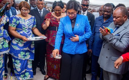 Kinshasa : La ministre Acacia Bandubola inaugure le siège administratif de la circonscription foncière de Bandulungwa