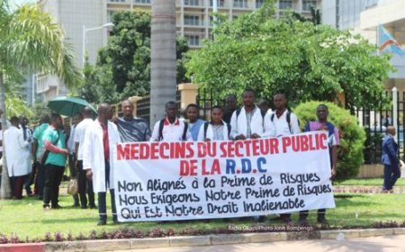 RDC : Une grève radicale des médecins plonge le pays dans l'incertitude