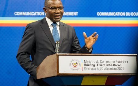 RDC : Julien Paluku interpelle l’Union Européenne sur l’éventuelle exclusion du café et du cacao du marché européen