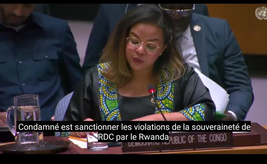 RDC-Rwanda : Thérèse Kayikwamba fustige les violations de la souveraineté congolaise devant le Conseil de sécurité de l'ONU