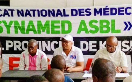 RDC : Le Synamed intensifie son mouvement de grève