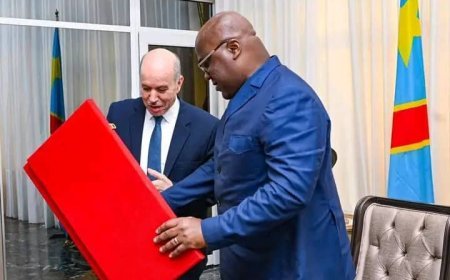 RDC: Félix Tshisekedi reçoit l'envoyé spécial du Président algérien