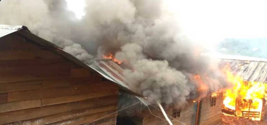 Incendie meurtrier à Kalehe/Ihusi : deux élèves périssent et des dégâts importants enregistrés