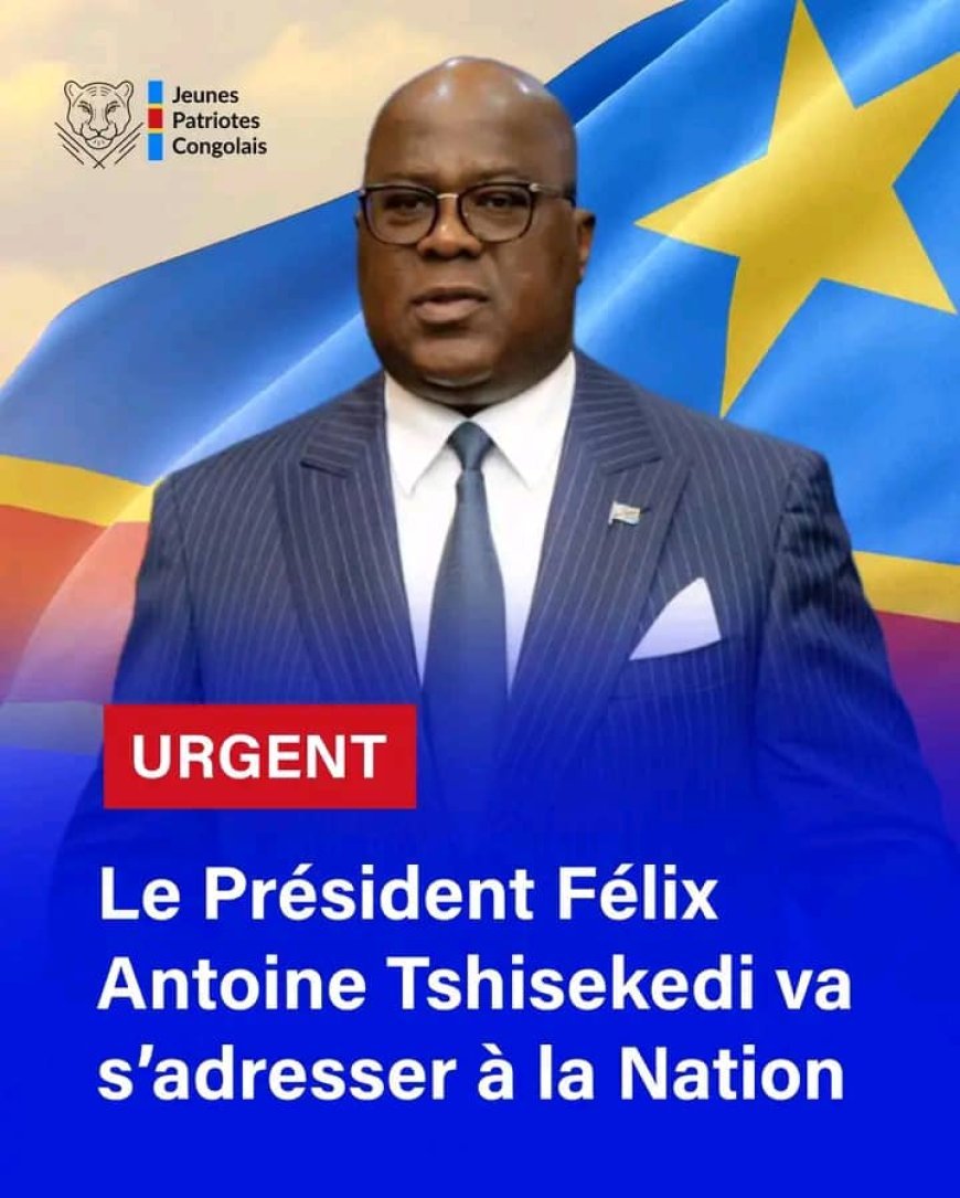 Réunion interinstitutionnelle sur la crise sécuritaire à Goma : Adresse du Président à la Nation imminente