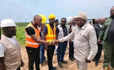 Kasaï central : Le gouverneur supervise le lancement d'un projet de ferme pénitentiaire à Kanyuka