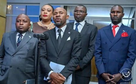 Kinshasa : Félix Tshisekedi accueille la délégation gouvernementale de retour de Genève