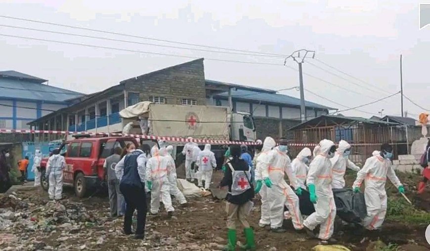 Goma : une centaine des corps Inhumés en urgence près de l'aéroport 