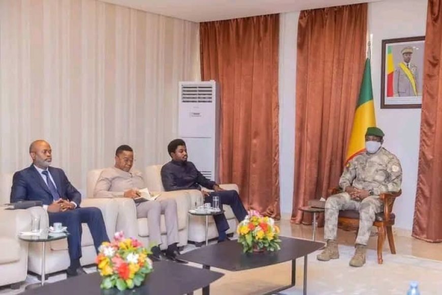 Mali : le Président de la transition s'entretient avec un émissaire de la RDC 