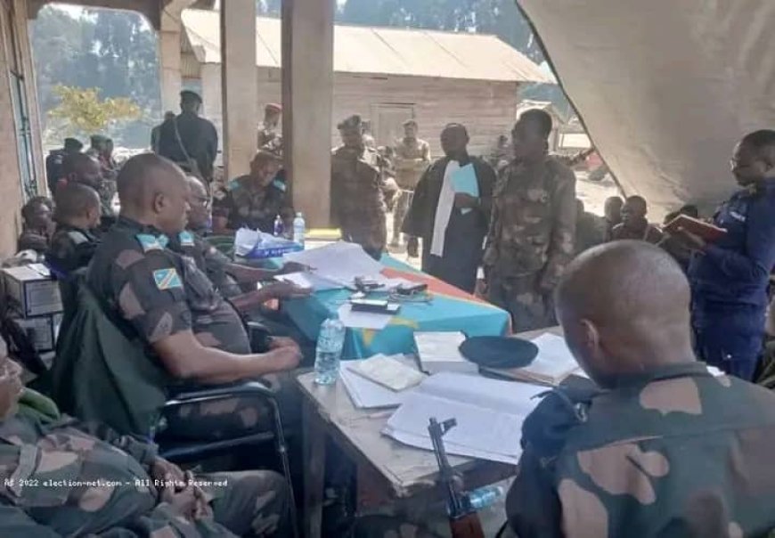 Nord-Kivu : des militaires accusés de fuite et de pillage à Lubero traduits en justice