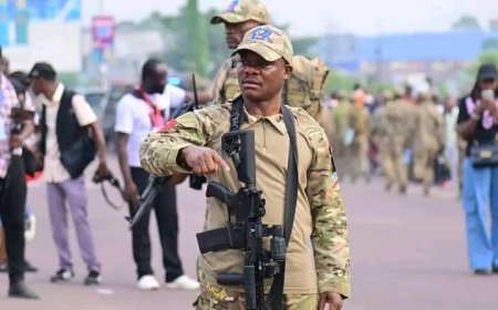 Kinshasa : La Garde Républicaine affiche sa puissance avec près de 8000 militaires en marche d'endurance