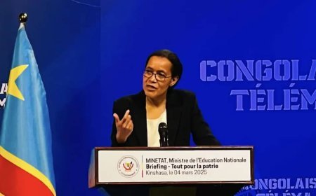 RDC : Raïssa Malu Dinanga plaide pour une éducation résiliente face à la crise sécuritaire