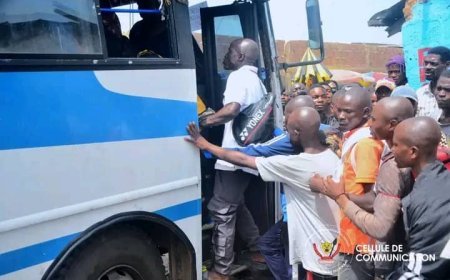 Kasaï : Départ des nouvelles recrues des FARDC pour leurs centres de formation