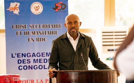 Kinshasa : Autour de Patrick Muyaya, les médias s’engagent pour la paix et la cohésion nationale