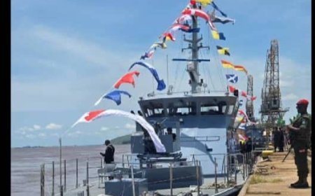 RDC – FORCES NAVALES : le Premier patrouilleur haute mer entré en service