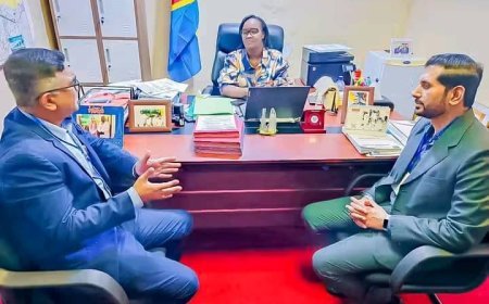 RDC : Solange Odra Kabedi accueille la délégation de Suprême Automobile pour renforcer le partenariat avec TRANSCO