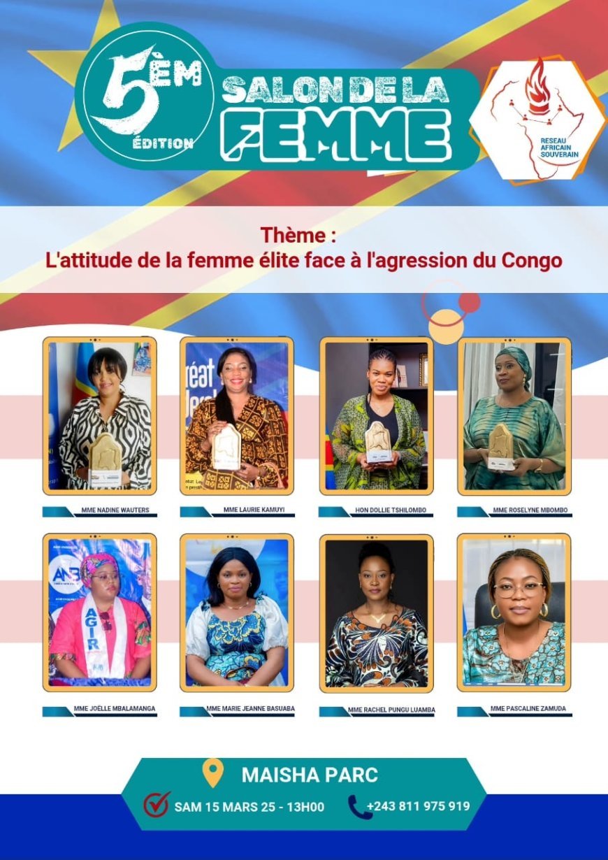 5e Salon de la Femme : un événement inspirant pour les femmes leaders de RDC