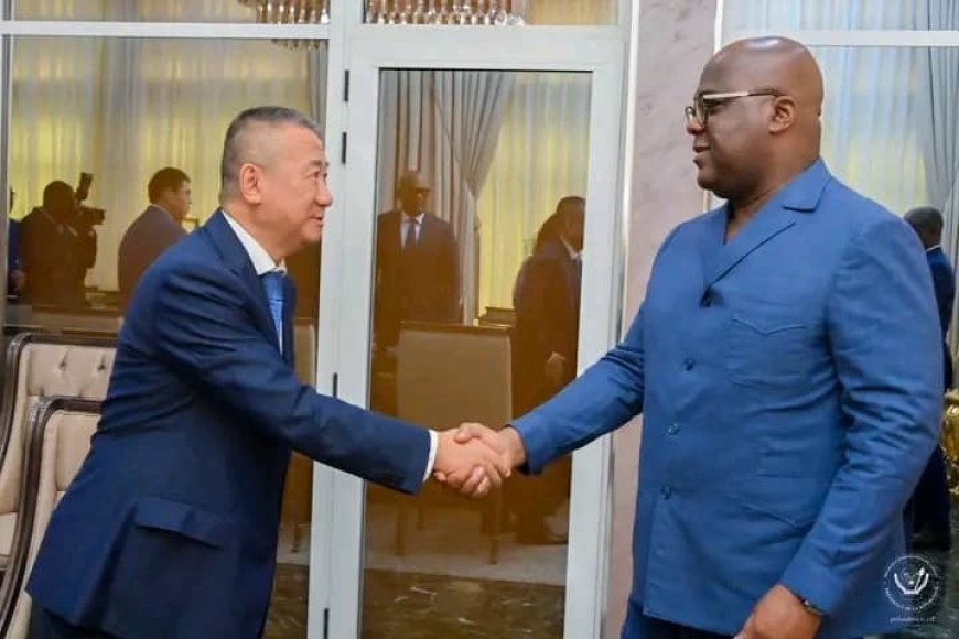 En tournée dans les Grands Lacs, l’envoyé spécial de l’ONU Huang Xia reçu par le président Tshisekedi