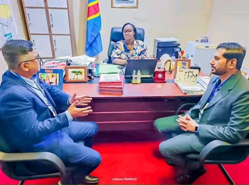RDC : Solange Odra Kabedi accueille la délégation de Suprême Automobile pour renforcer le partenariat avec TRANSCO