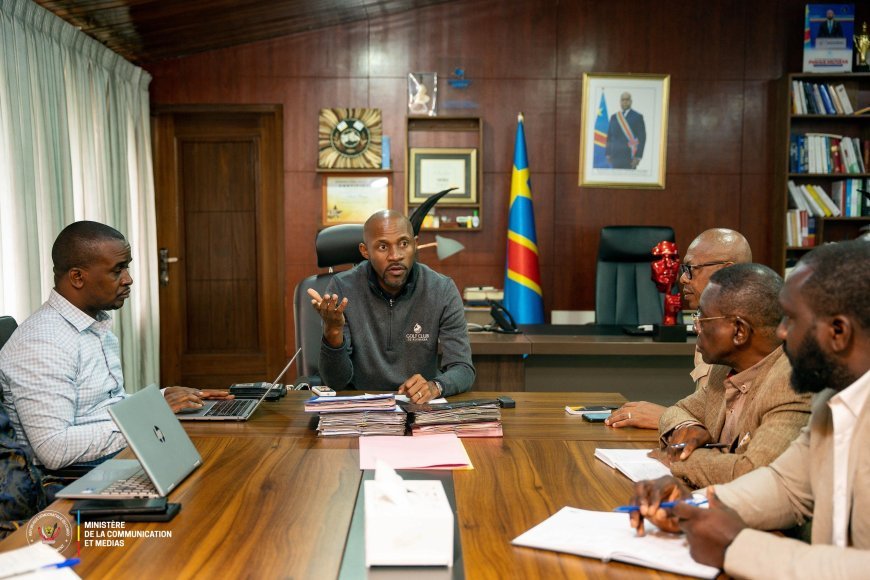Diffusion chaotique du match RDC-Soudan du Sud : le ministre Muyaya recadre les acteurs