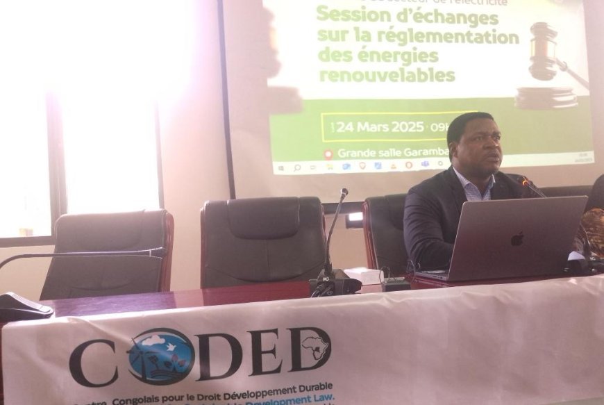 RDC : L'ONG CODED propose un décret pour booster les énergies renouvelables