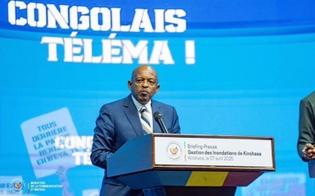 Inondations à Kinshasa : Le Ministre des Infrastructures alerte sur les dégâts et appelle à un relogement structurel urgent