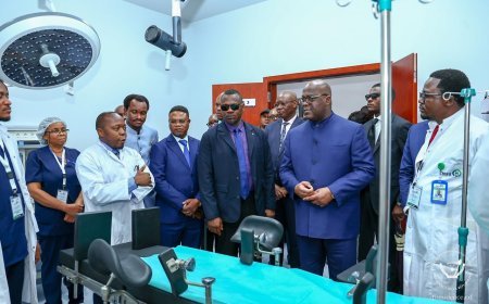 Haut-Katanga : Félix Tshisekedi pose les jalons d’une Lubumbashi moderne et soignante