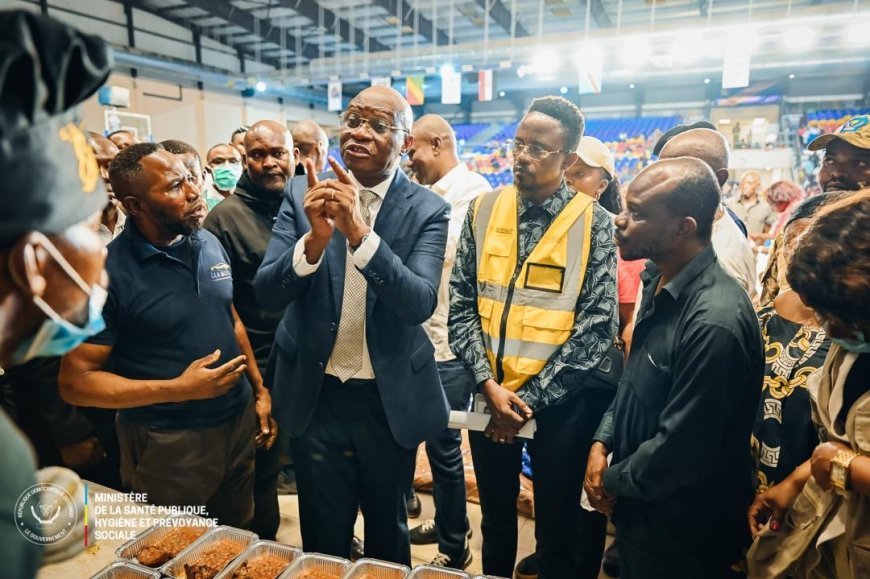 Kinshasa sous les eaux, mais pas sous la menace du choléra : le ministre de la Santé en mission auprès des sinistrés