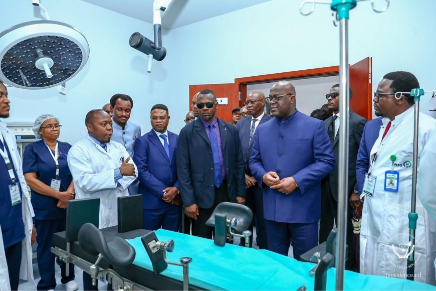 Haut-Katanga : Félix Tshisekedi pose les jalons d’une Lubumbashi moderne et soignante