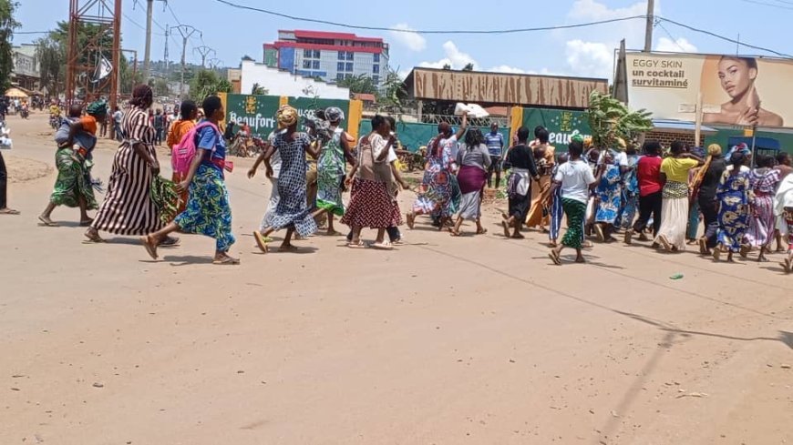 Nord-Kivu : Des veuves de militaires manifestent à Béni pour réclamer leurs arriérés de salaire