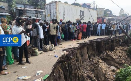 Kinshasa : L’effondrement d’un tronçon de la route By-pass relance le débat sur la résilience des infrastructures