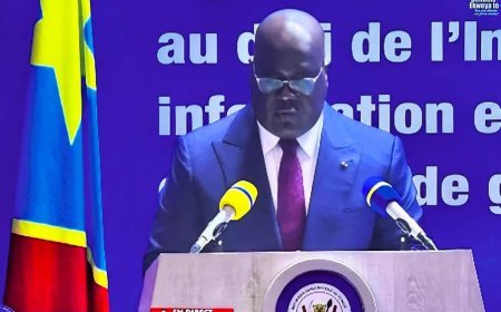 RDC : Tshisekedi appelle les médias à « protéger la vérité » face à la guerre de l’information
