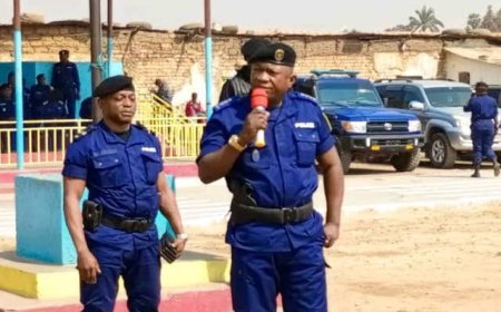 Lubumbashi : la police du Haut-Katanga en première ligne contre le choléra