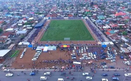 Le stade de l’Unité de Goma rouvre ses portes au sport après 4 mois d’inactivité
