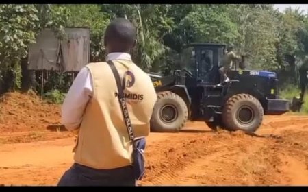 Irumu :  Le tronçon Komanda-Luna de la RN4 en réhabilitation